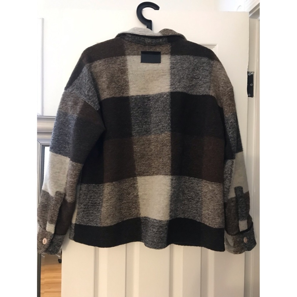 *SOLD*😍Anine Bing Bobbi Flannel Jacket - Picture 2 of 4